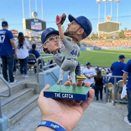 2026 Dodgers Andy Pages and Kike Hernandez The Catch Bobblehead Giveaway