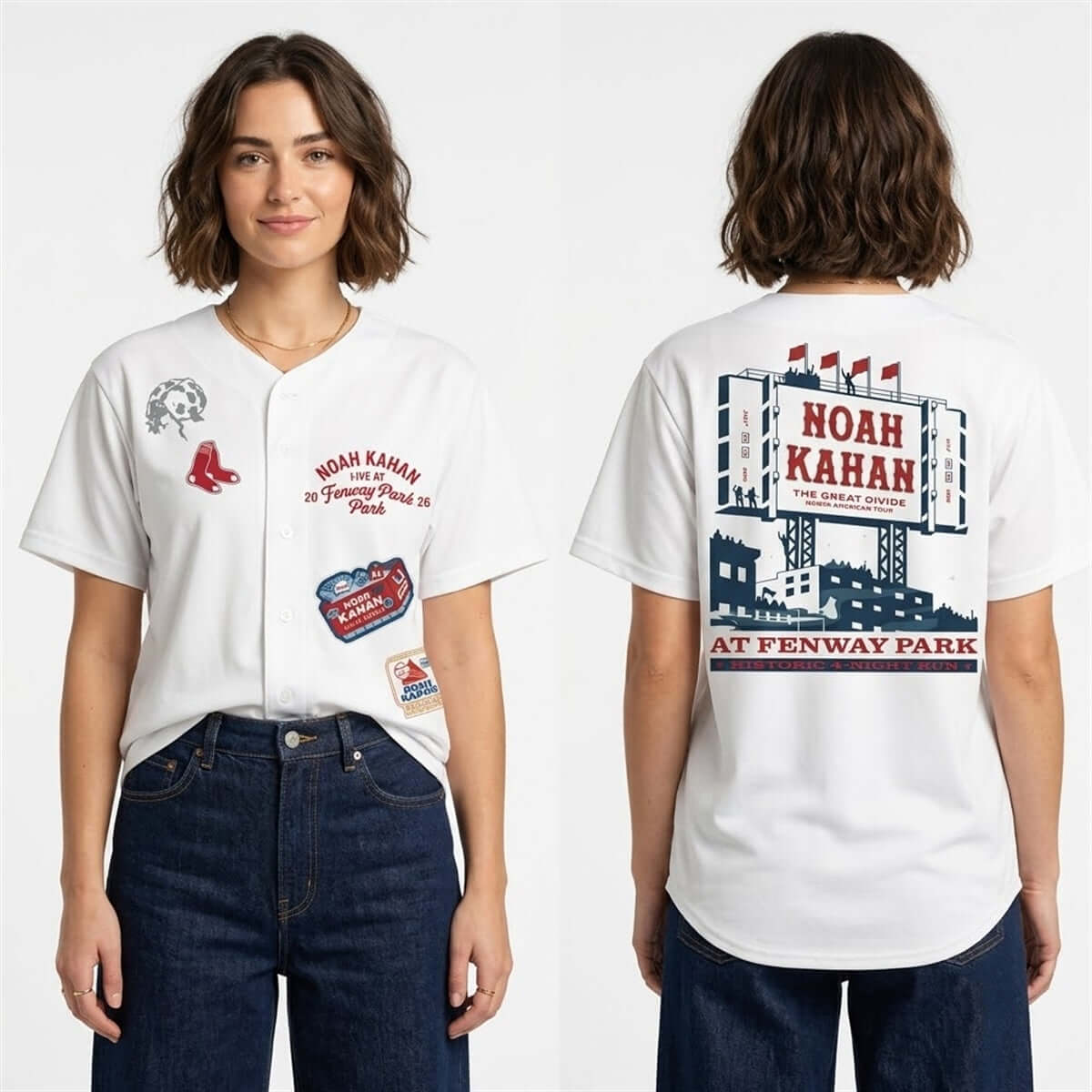 2026 Red Sox Noah Kahan Live At Fenway Park Jersey