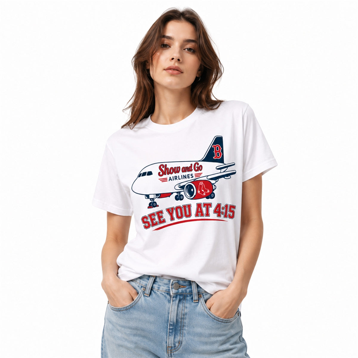2026 Red Sox Show And Go Airlines See You At 4 15 Shirt