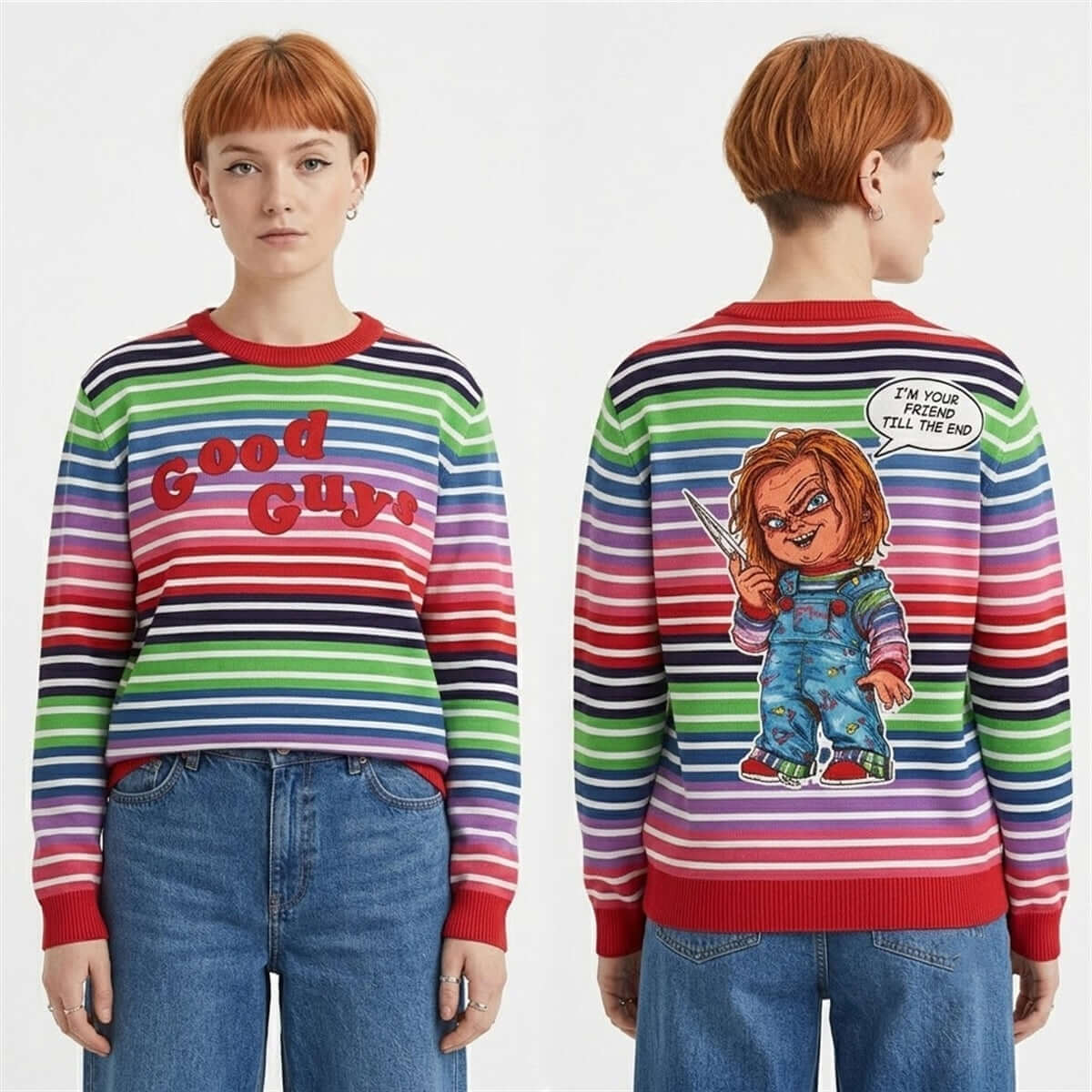 Chucky Good Guys Christmas Ugly Sweater