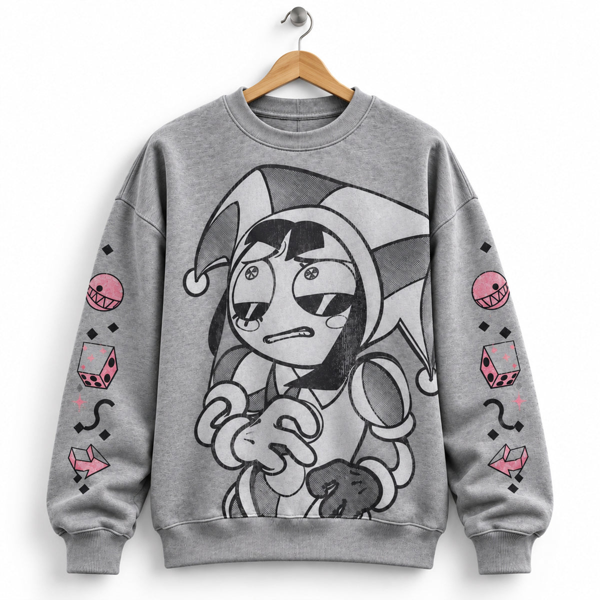 Drake Wears Pomni Amazing Digital Circus Sweatshirt