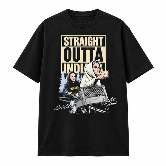 Sophie Cunningham Caitlin Clark Straight Outta Indiana Shirt