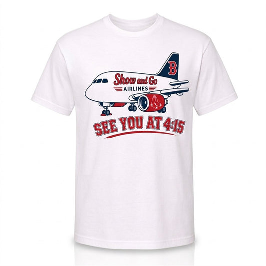 2026 Red Sox Show And Go Airlines See You At 4 15 Shirt