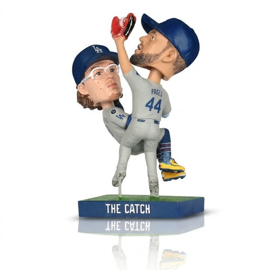 2026 Dodgers Andy Pages and Kike Hernandez The Catch Bobblehead Giveaway