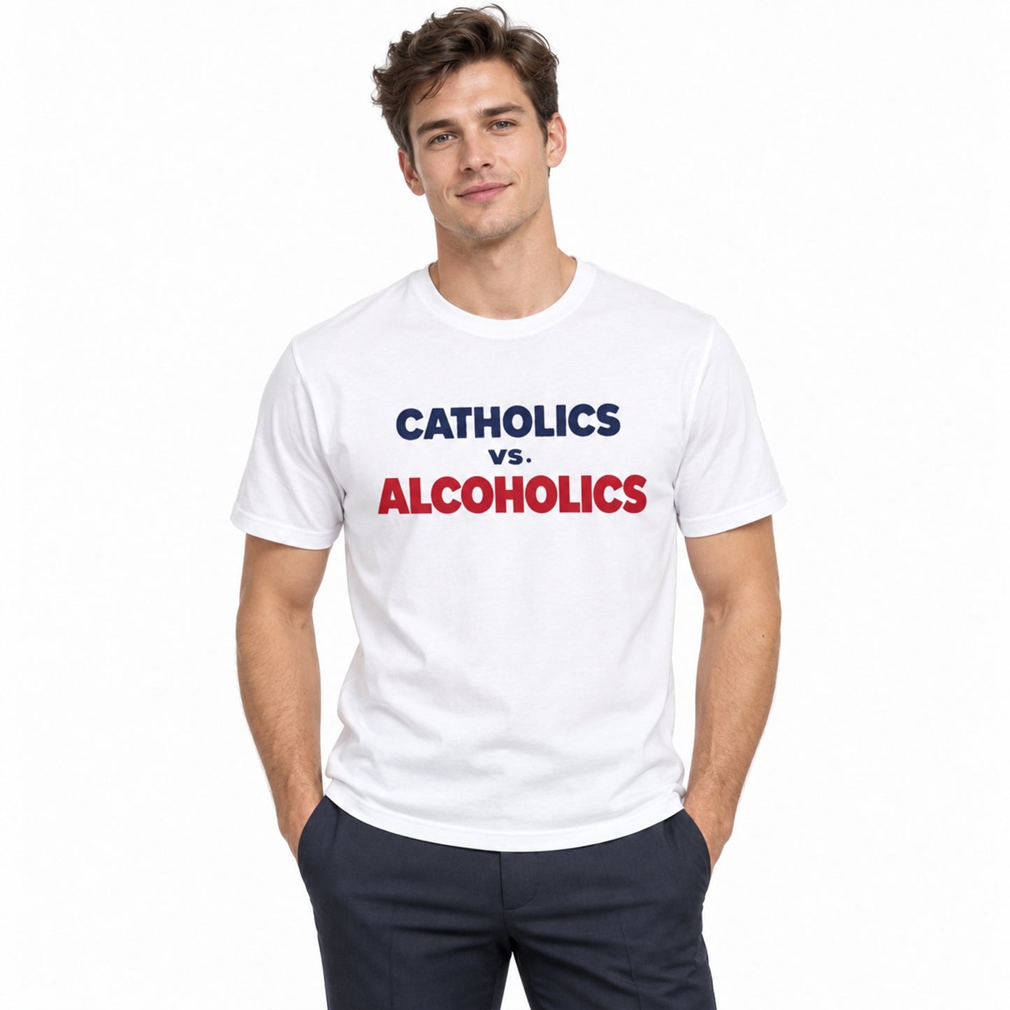 2026 Notre Dame Catholics vs Alcoholics Shirt