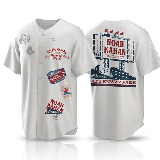 2026 Red Sox Noah Kahan Live At Fenway Park Jersey