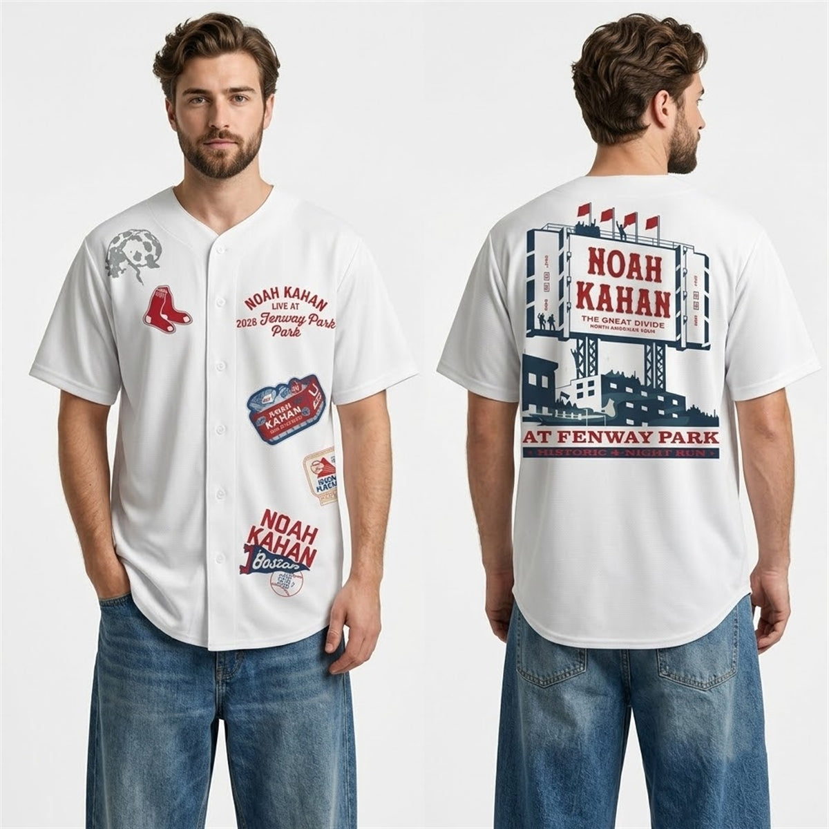 2026 Red Sox Noah Kahan Live At Fenway Park Jersey