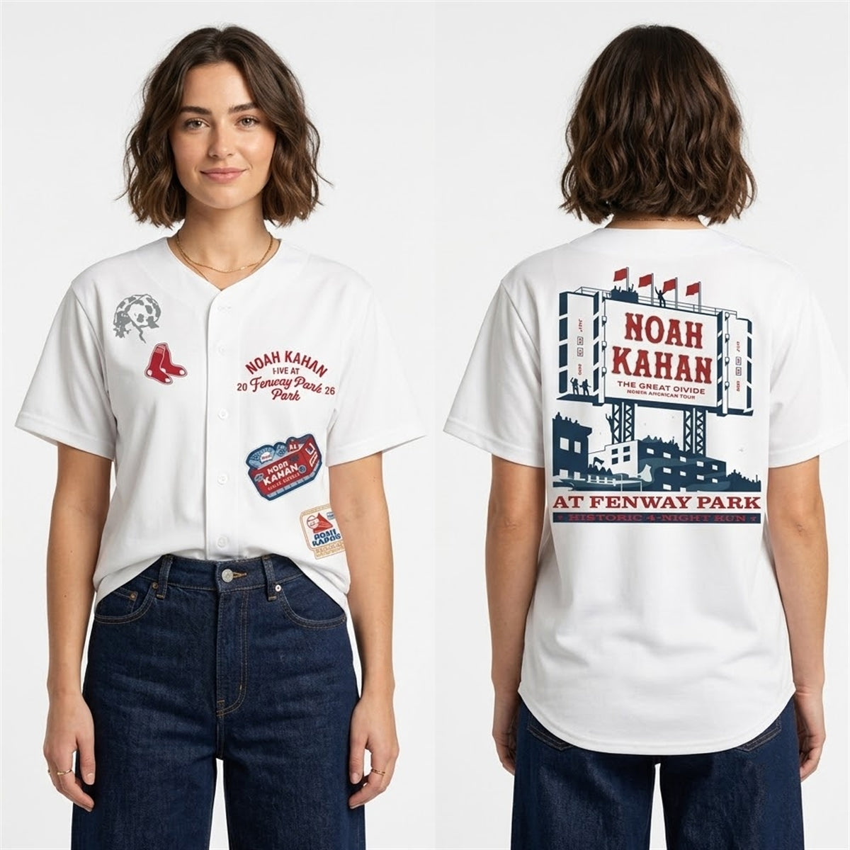 2026 Red Sox Noah Kahan Live At Fenway Park Jersey