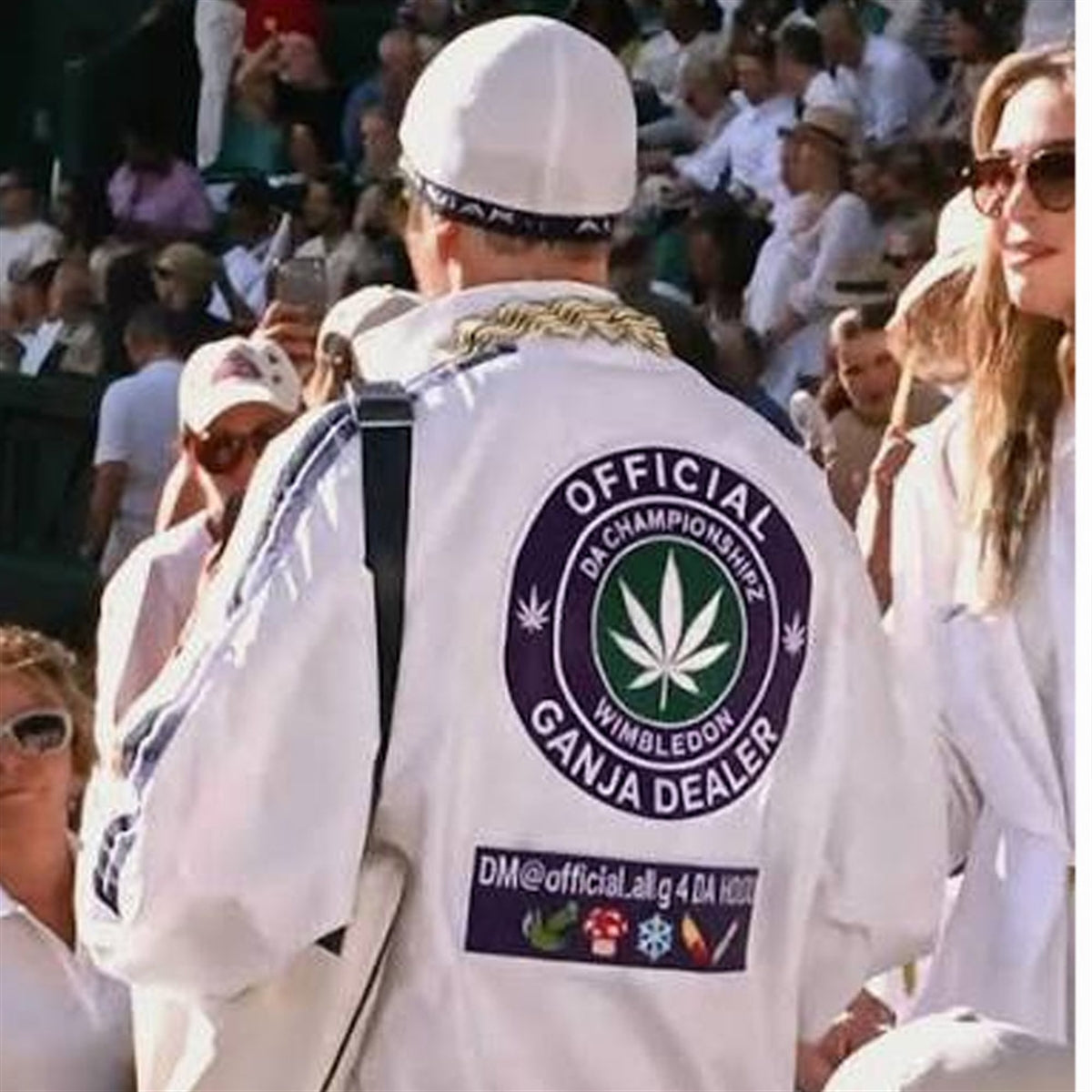 Ali G Wimbledon Ganja Dealer Jacket