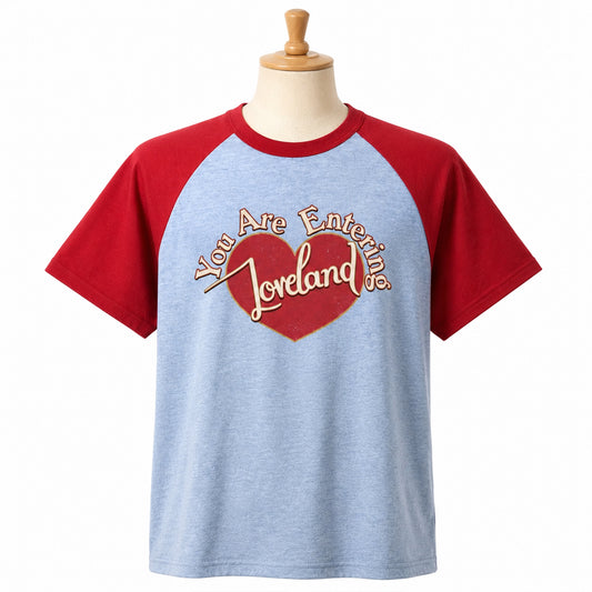 Ella Bright You Are Entering Loveland Heart Shirt