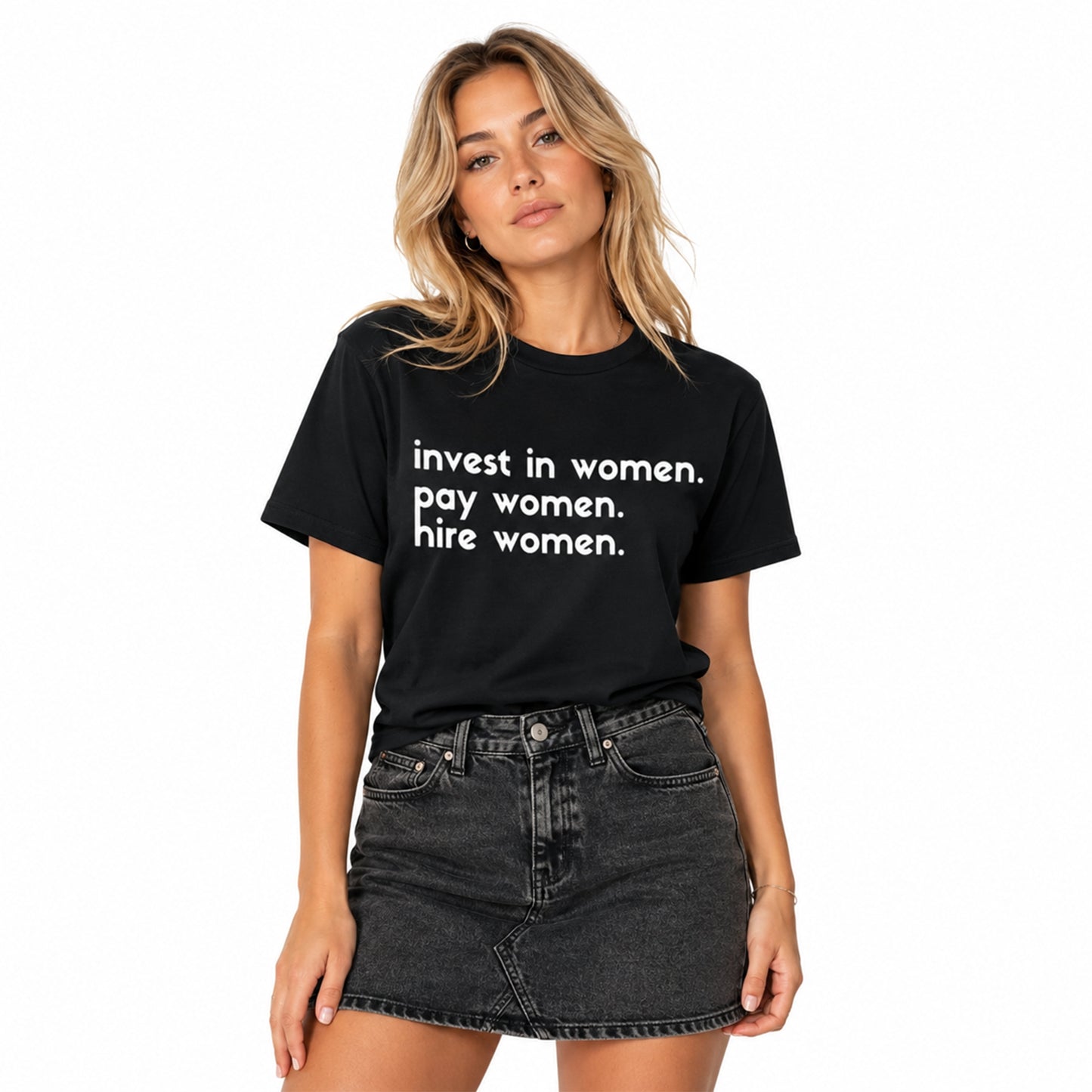 Enes Kanter Freedom Invest In Women Pay Women Hire Women Shirt 