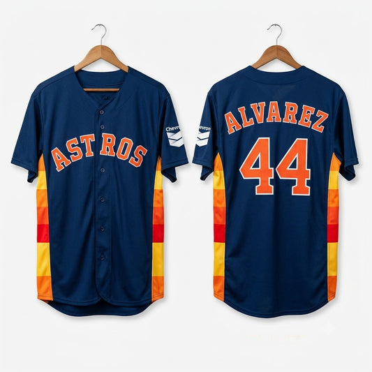 Houston Astros Yordan Alvarez Navy Jersey 2026 Giveaway
