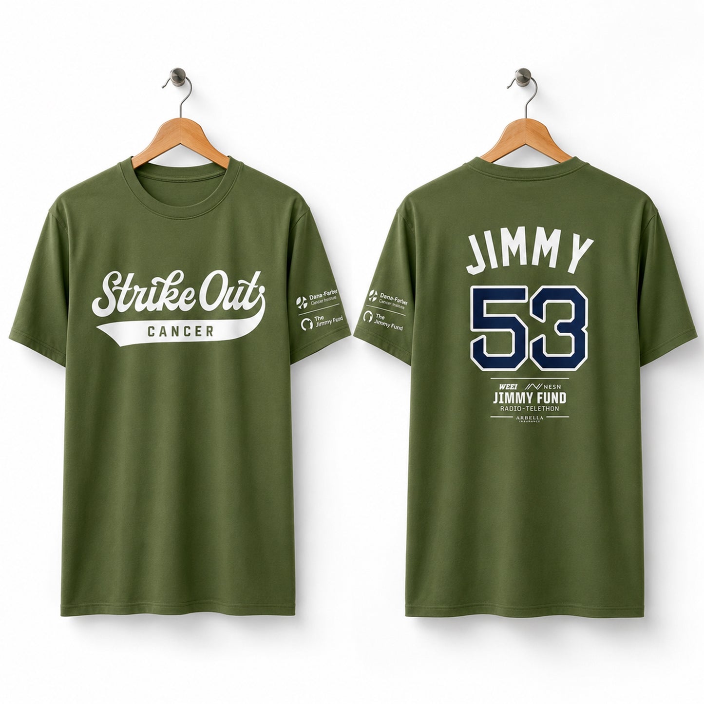 Red Sox Jimmy Fund Strike Out Cancer 2026 Shirt