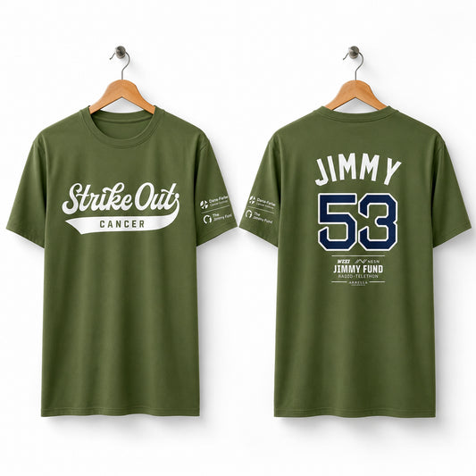 Red Sox Jimmy Fund Strike Out Cancer 2026 Shirt